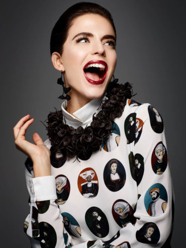 Portrait Eva for Fashionworldmagazine